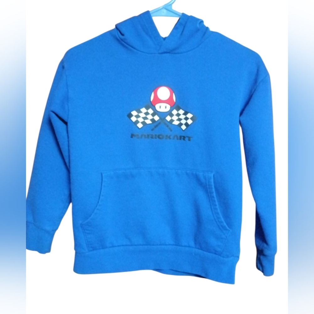 Mario Kart Racing Hoodie Youth Size 10/12